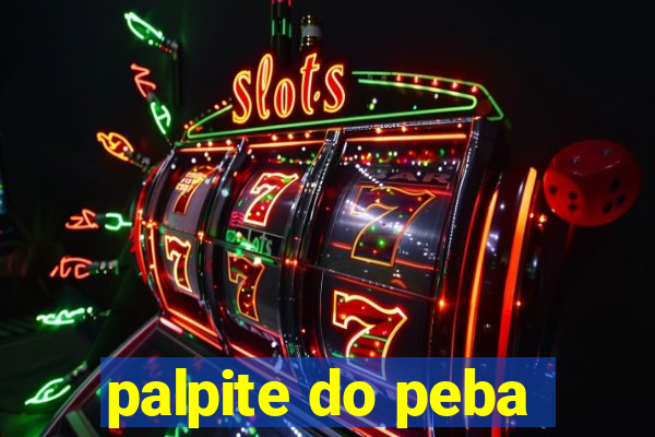 palpite do peba